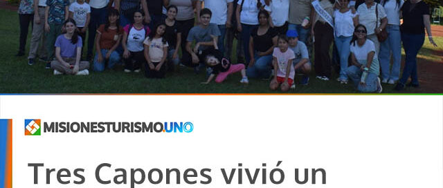 Tres Capones vivió un emotivo Viernes Santo con la llegada de turistas y fieles